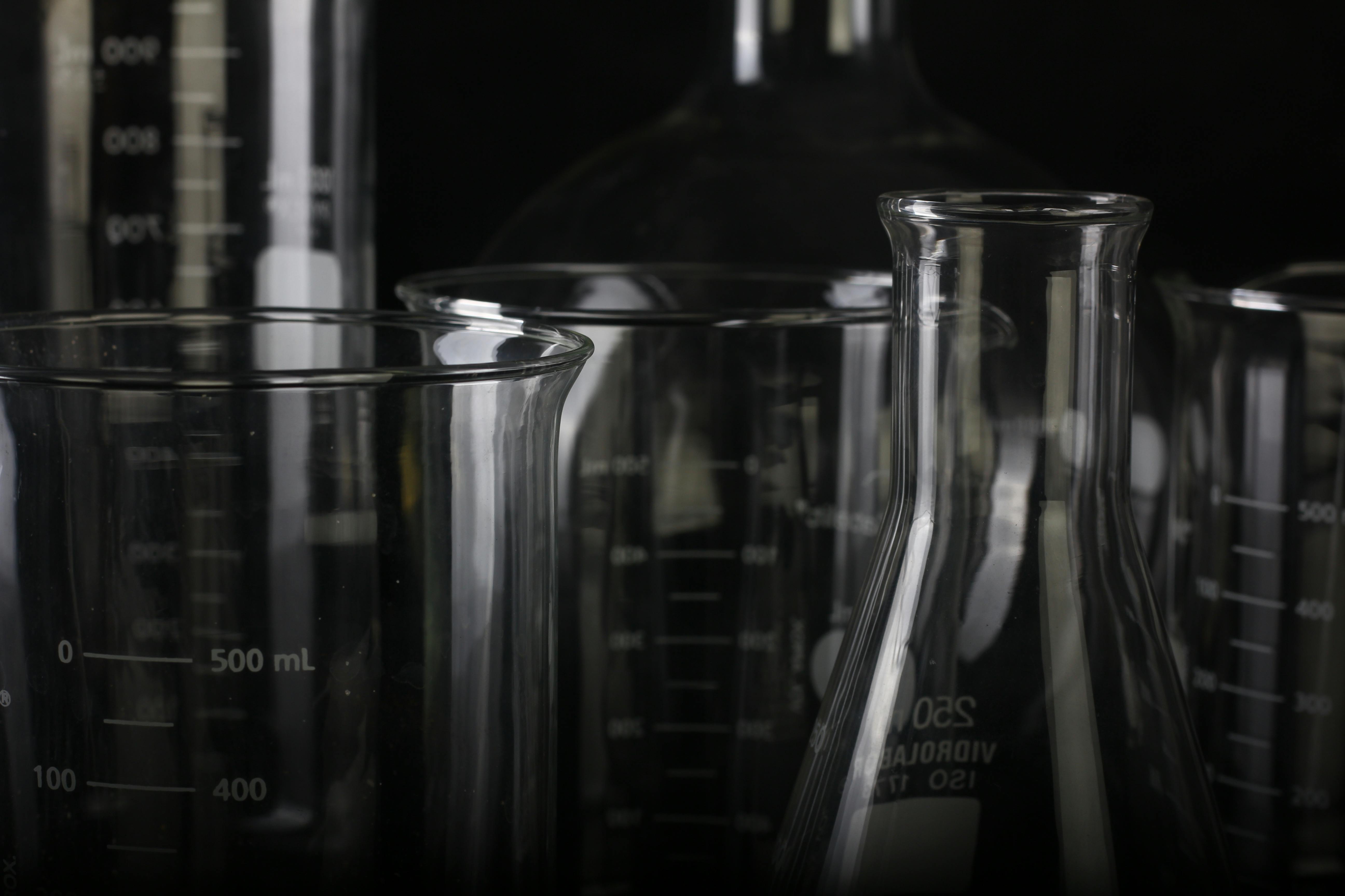 Image of some scientific beakers